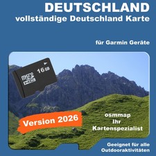 DEUTSCHLAND Karte Topo für GARMIN Montana Oregon etrex Edge GPSMap Nüvi