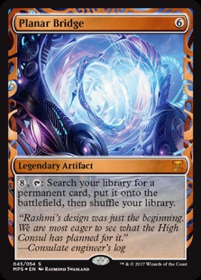 MTG English Planar Bridge NM Foil Kaladesh Inventions