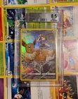 BGS Graded 8.5 Eevee #TG11 Brilliant Stars Trainers Gallery Set