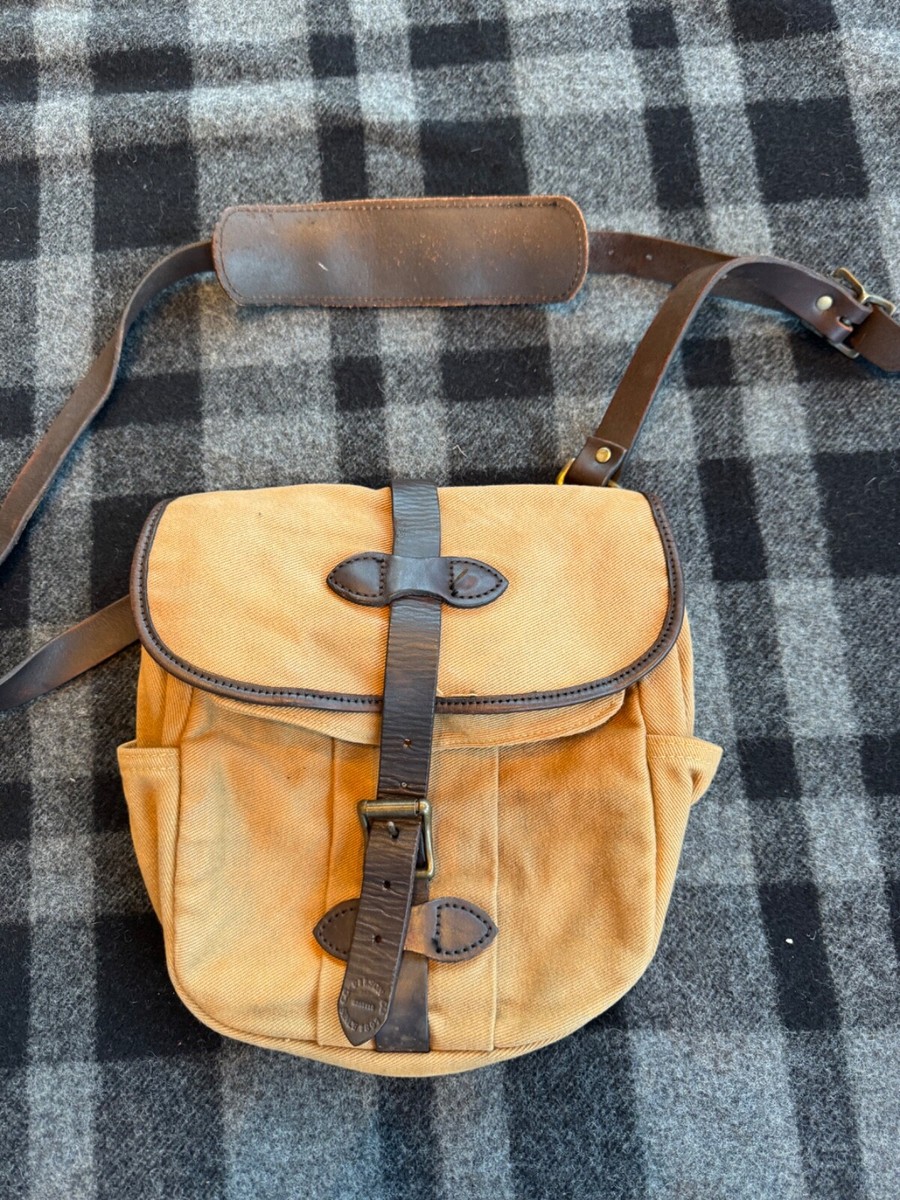 Vintage | Filson Small Rugged Twill Field Bag | Tan | USA | May 