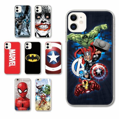Lizenzhülle Spiderman Hülle Batman Avengers Joker Captain America Handyhülle