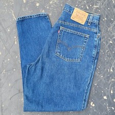 EUC Vintage Levi's 550 80's Relaxed Fit Taper Leg Jeans Made in USA 32x29