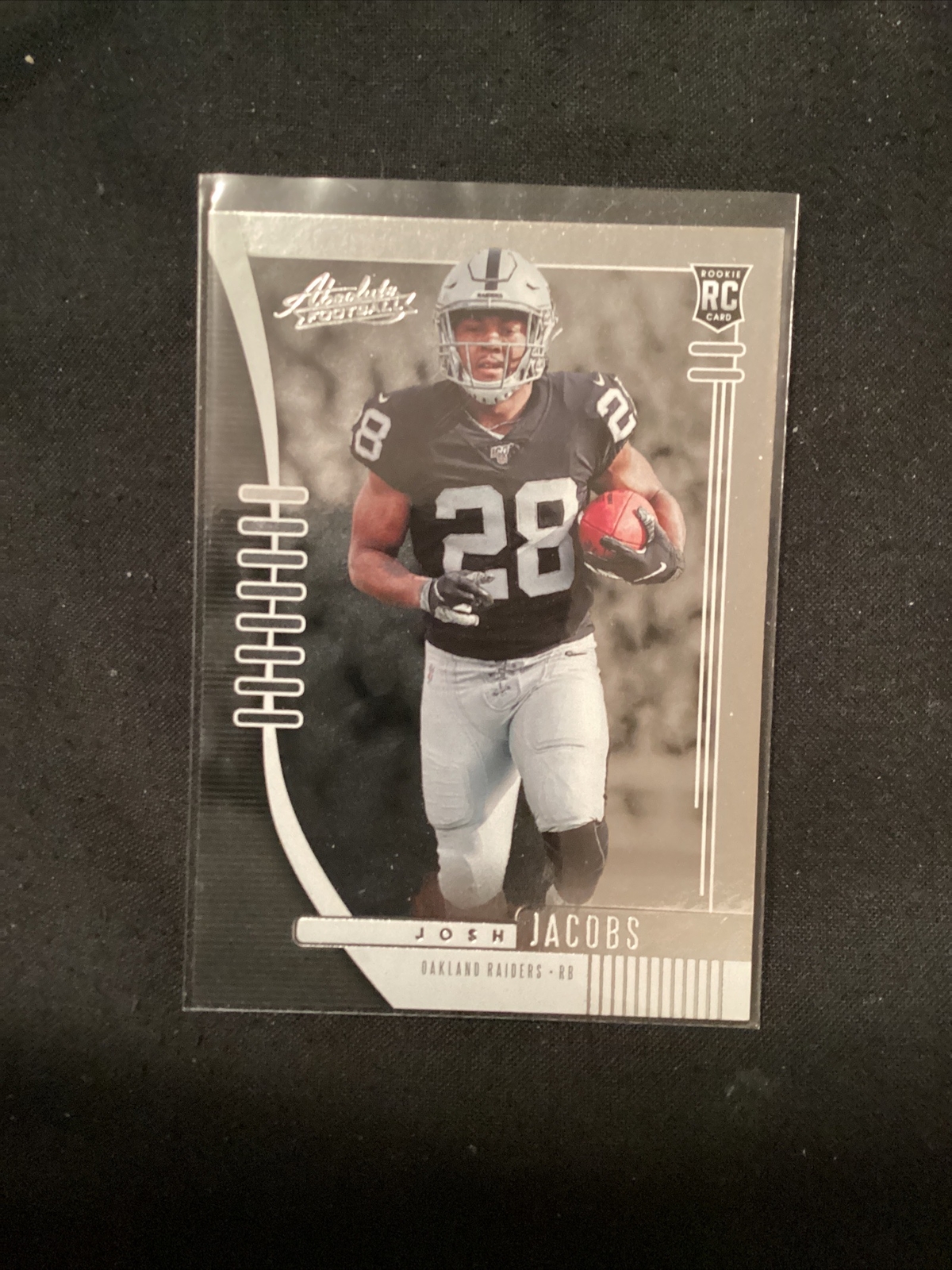 2019 Panini Absolute - Rookie #124 Josh Jacobs (RC). JT21