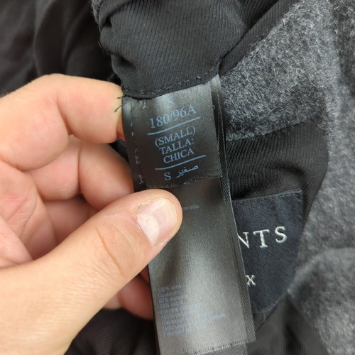 Allsaints Bodell Coat Mens 36 Small Gray Wool Long Smart Casual - Picture 7 of 17