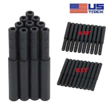 10PCS Golf Club Graphite Shaft Extensions Rods Irons Putter Extender Sticks NEW