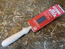 Multi-purpose knife sharpening tool, 2x6  Coarse  Fine Grit "Stone on a Stick"