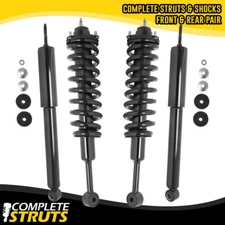 2007-2014 Toyota FJ Cruiser Front Complete Strut Assemblies & Rear Shocks Bundle