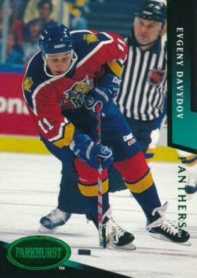 1993-94 Parkhurst EMERALD #78 EVGENY DAVYDOV - Florida Panthers