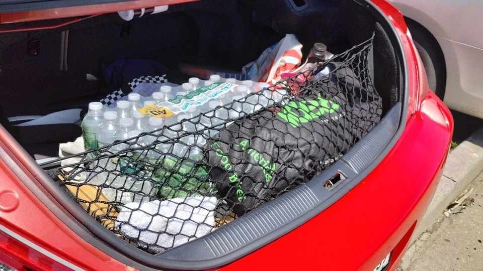 Сетчатый органайзер в виде конверта заднего багажника грузовая сетка для TOYOTA SOLARA 2004-2008 - Изображение 3 из 4