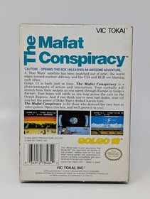 The Mafat Conspiracy Nintendo NES - In Box No Manual