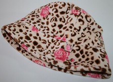 Gymboree Girl's Hat Velvety Animal Print Size Baby 12-18 Months