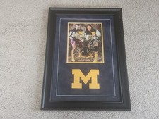 Michigan Wolverines Wrestlers Rick & Scott Steiner Autographed 8x10 Photo COA