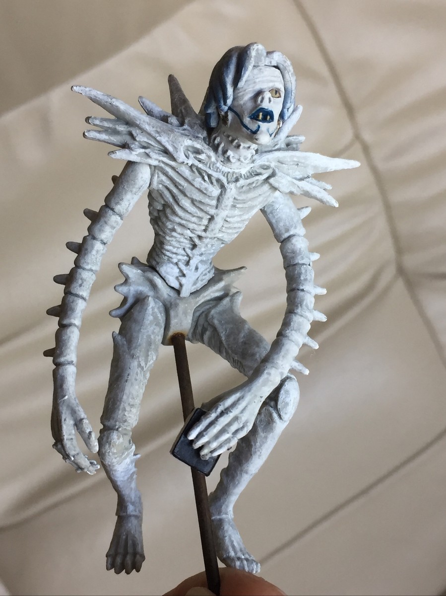 RARE Nihon TV Service Death Note Seated Rem Anime Figure NO WINGS