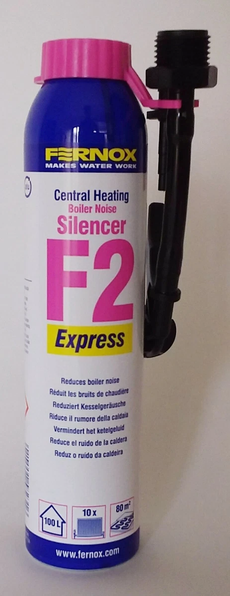 2 X Fernox F2 Express Boiler Noise Silencer F2 Express 265ml DIY Free  Delivery | eBay