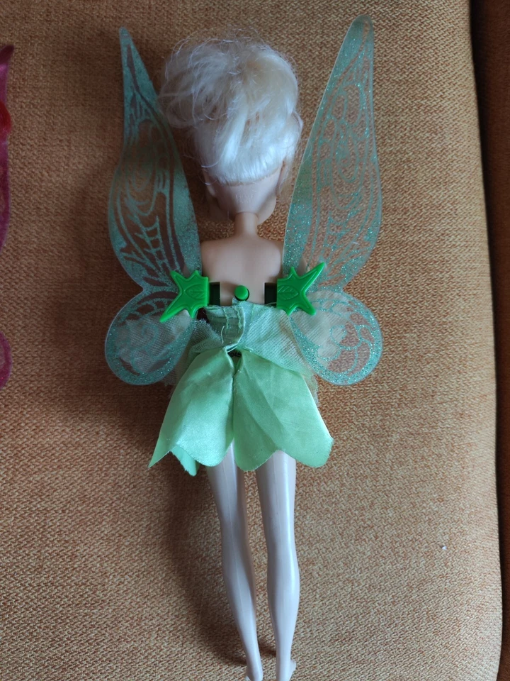 DISNEY STORE TINKERBELL ROSETTA TRILLY FATE FAIRY DOLL - Immagine 3 di 4