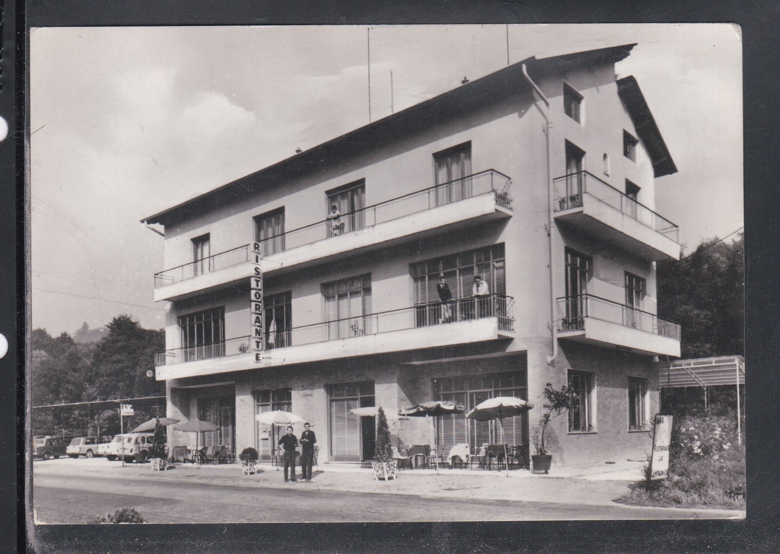 Cartolina Borgosesia La Campagnola Bar Ristorante AB1944