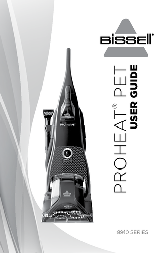 Bissell Proheat Pet Instructions