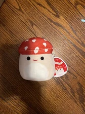 Squishmallows Heart Top Malcolm the Mushroom 5" Stuffed Plush