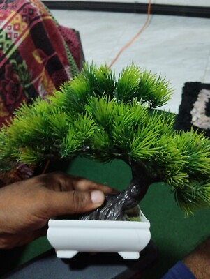 Artificial Guest-Greeting Pine Tree Potted Bonsai Home Garden Balcony Decoration