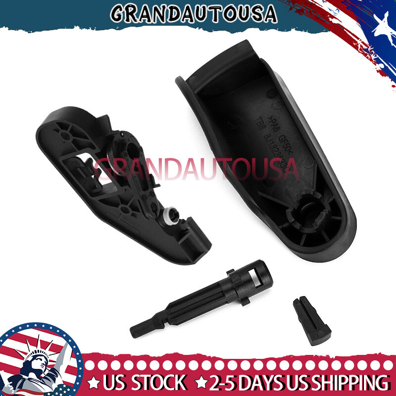 Hood Latch Release Handle & Mounting Bracket Spring Kit For Audi TT / TTS 2007-2015 (8J1823533C + 8J1823633C) - View #11