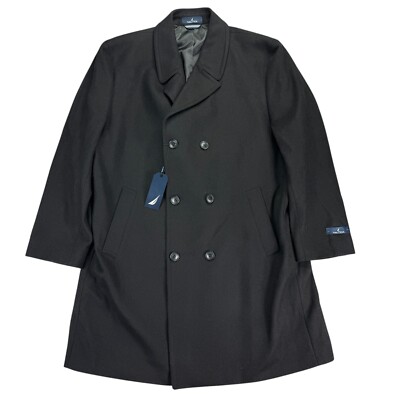 Navy Blue Trench Coat Nautica Mens Peacoat NAUTICA Coat Mens 40R