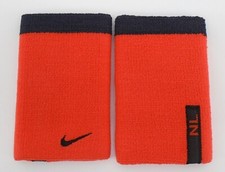 Nike Premier Doublewide Wristbands Netherlands Orange/Black