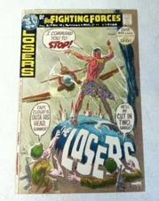 OUR FIGHTING FORCES #137 ART original COVER COLOR GUIDE 1972 WAR THE LOSERS