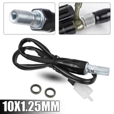 Universal Motorcycle Hydraulic Brake Light Switch Banjo Bolt 10mm x 1.25 Pitch