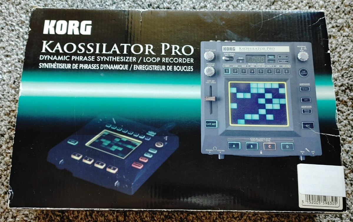 Korg Kaossilator Pro Dynamic Phrase Synthesizer / Loop Recorder | eBay