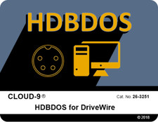 TRS-80 Coco DriveWire HDBDOS Tandy Color Computer Cartridge 26-3251 1 2 3 Colour