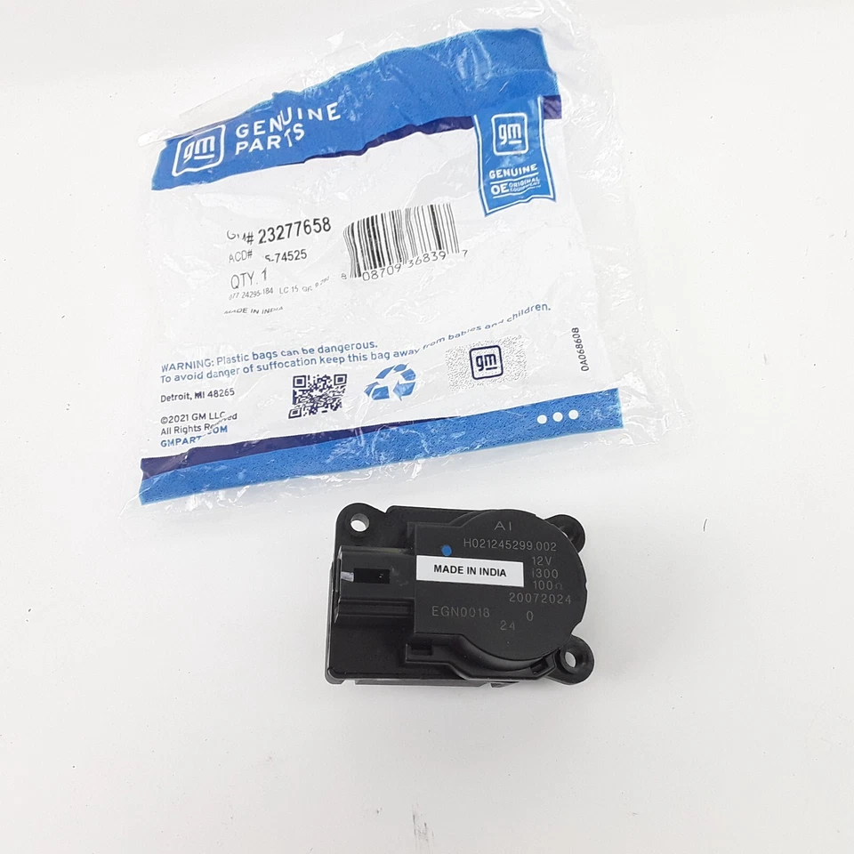 Привод двери впуска воздуха ОВК подходит для Chevrolet Colorado GMC Canyon 2015-2019 - Изображение 3 из 4