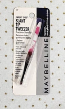 Maybelline Expert Eyes SLANT TIP TWEEZER Precision Eye Brows Hair 69F In Package