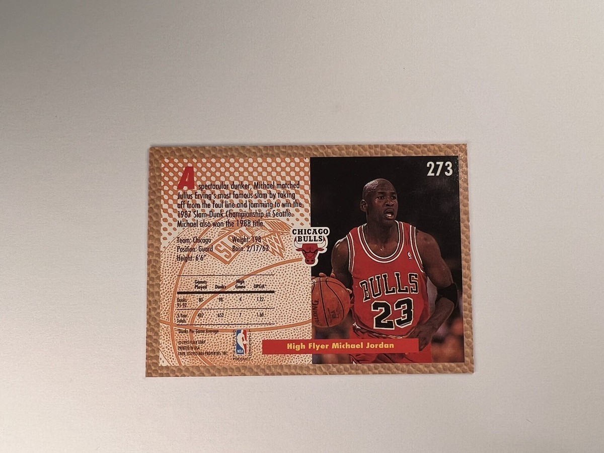 MICHAEL JORDAN #273 Fleer 92-93 | eBay