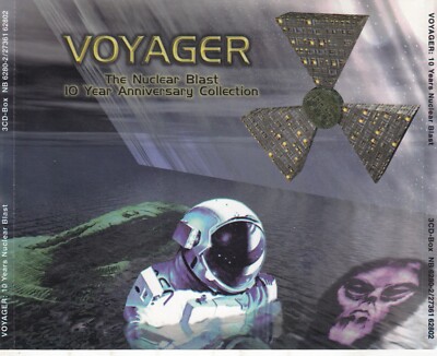 Voyager: The Nuclear Blast 10 Year Anniversary by Various Artists 3CD SET 1997