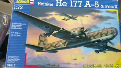 Revell 04616 Heinkel He 177 A-5 & Fritz X  1:72