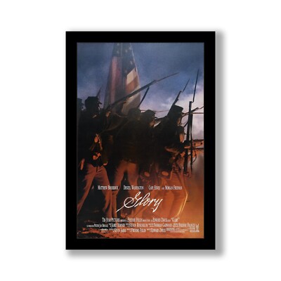 GLORY - 11x17 Framed Movie Poster by Wallspace