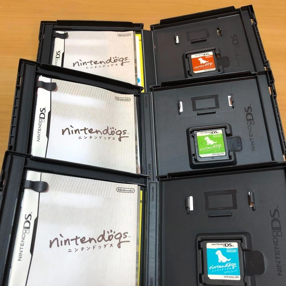 Nintendogs Dachshund Dax , Shiba , Chihuahua & Friends set Nintendo DS Tested - Image 3 of 4