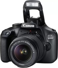Canon EOS 3000D Rebel T100 18mp DSLR Camera w/ 18-55mm Lens