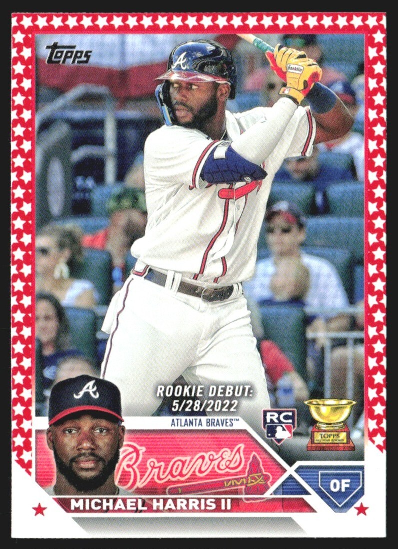 2023 Topps Update Independence Day 10/76 Michael Harris #US225 BG6