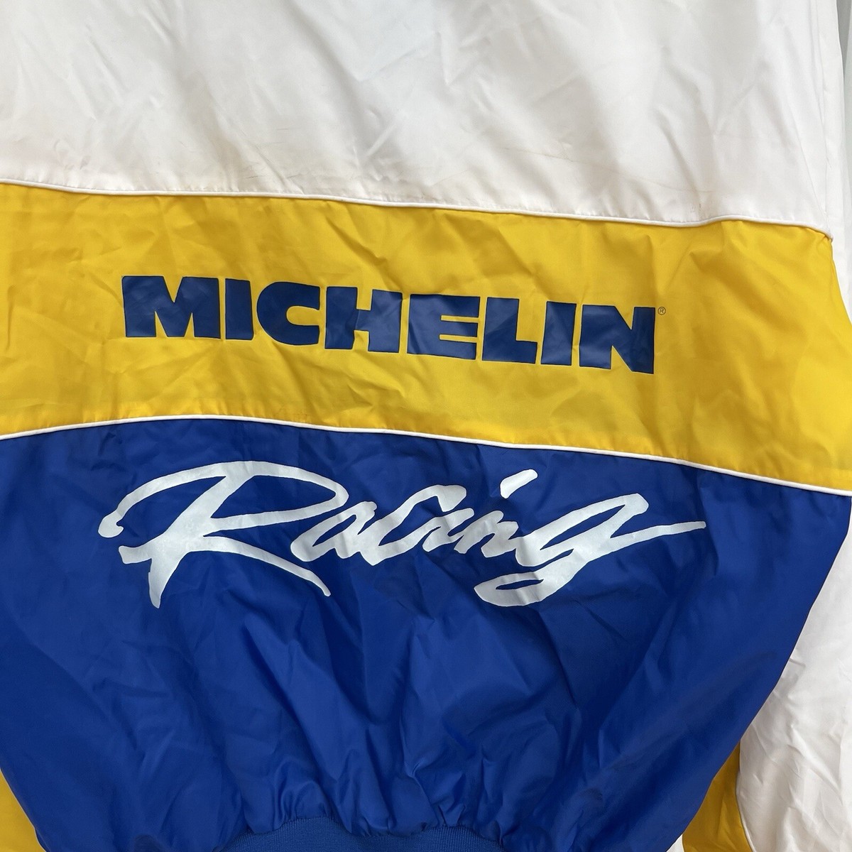 Swingster Vintage Michelin Racing Jacket Harley Biker Large Made