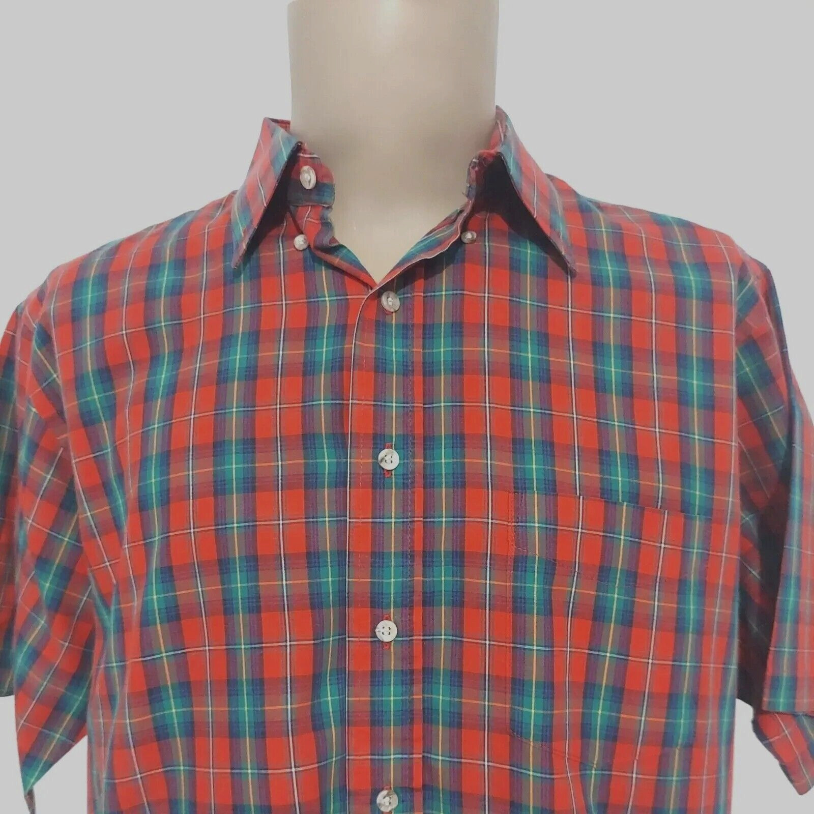 Vtg Pendleton COUNTRY TRADITIONAL Button Front SS… - image 1