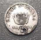 ITALY KINGDOM OF NAPOLEON 10 SOLDI 1811 M MILAN HOLED