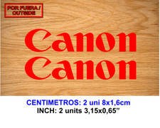 Sticker Vinilo Pegatina Decal Vinyl Aufkleber Adesivi Autocollant Canon