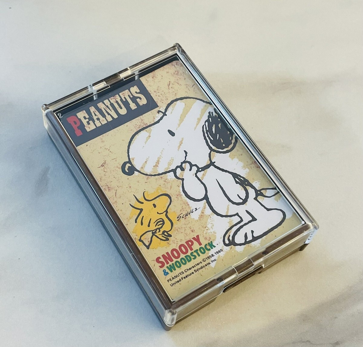 Nintendo Snoopy plastic playing cards Snoopy and Woodstock Peanuts