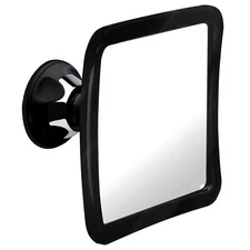 Fogless Shower Mirror for Shaving with Upgraded Suction, Anti Fog Shatterproof