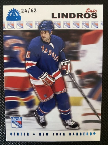 2001-02 Pacific Adrenaline Eric Lindros, Limited 24/62, Card #127