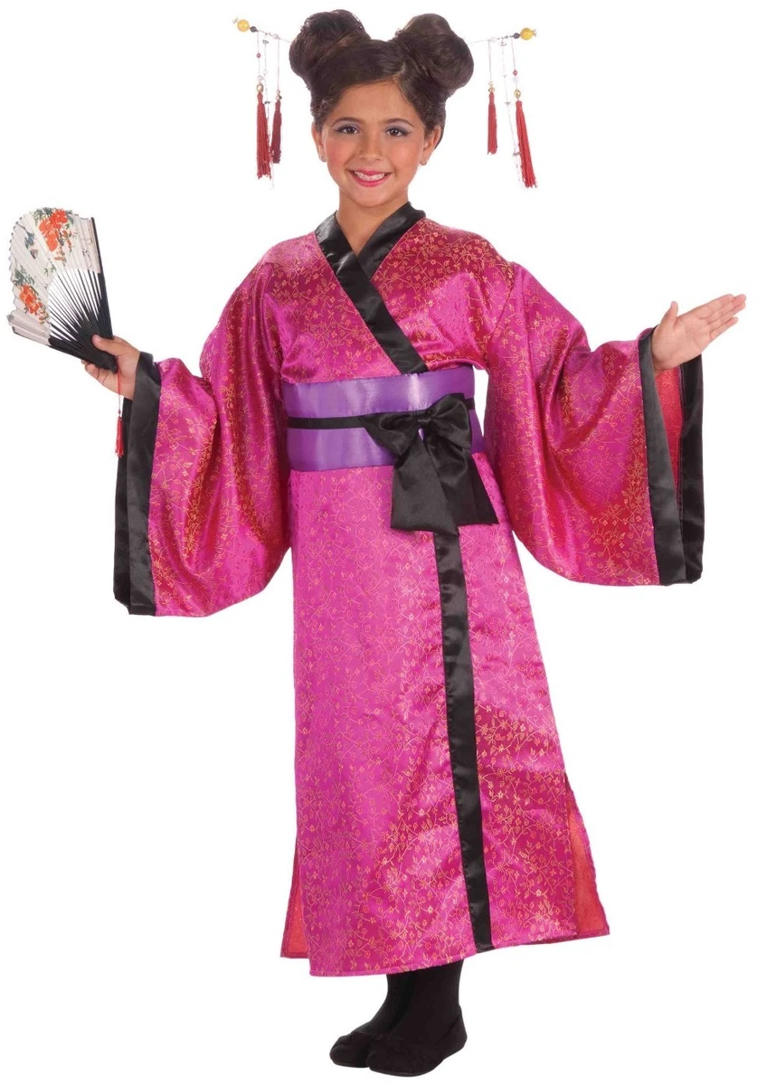 Ni as Geisha Princesa Disfraz Rosa Kimono Japon s Elegante Vestido Ni o Ni os ME