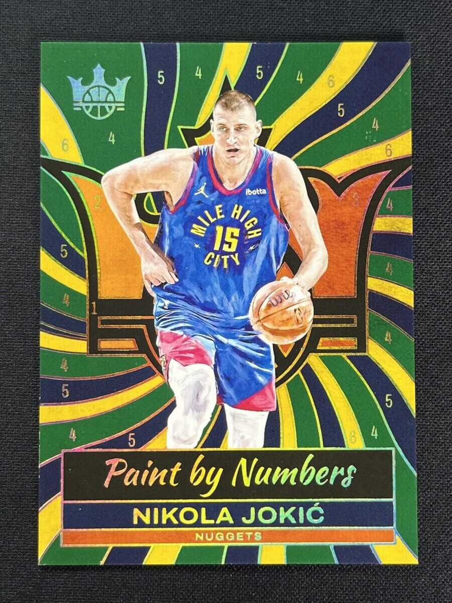 2024-25 Panini Court Kings Nikola Jokic #19 Paint By Numbers Case Hit SSP