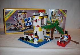 LEGO 6265 Pirates SABRE ISLAND 100% Complete Instructions Good Original Box NICE