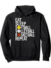 piece of sports cotton blend hoodie - casual long sleeved pullover with pockets  